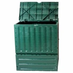 Buy ⭐ Compost Bins Exaco Eco King 400 Recycled Plastic 110-gal. Medium Compost Bin ⭐ -Garden Trellises Shop detail2EX200
