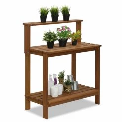 Deals ⭐ Wood Potting Benches Furinno Tioman Outdoor Hardwood Potting Bench 🛒 10 Deals ⭐ Wood Potting Benches Furinno Tioman Outdoor Hardwood Potting Bench 🛒 -Garden Trellises Shop detail2LLYT405
