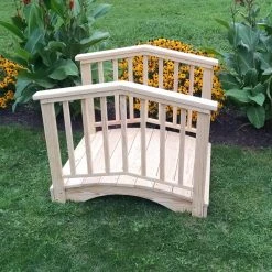 Coupon 💯 A & L Furniture Wood Bridges A And L Furniture Cedar Baluster Bridge 🤩 -Garden Trellises Shop detail3ALF356