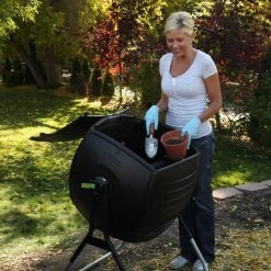 Cheapest ✨ Compost Tumblers Lifetime 50 Gallon Composter 🧨 -Garden Trellises Shop detail3LIF167
