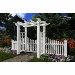 Deals ✔️ New England Arbors Arbors Vita Fairfield Deluxe 7.75-ft. Vinyl Pergola Arbor ✨ 13 Deals ✔️ New England Arbors Arbors Vita Fairfield Deluxe 7.75-ft. Vinyl Pergola Arbor ✨ -Garden Trellises Shop detail3NEA041