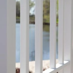 New 👏 Arbors Dura-Trel Wellington 7-ft. Vinyl Pergola Arbor - White 🧨 -Garden Trellises Shop detail4DU064