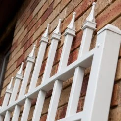 Buy ✔️ Dura-Trel Winchester Wall Mounted White Vinyl Trellis 👏 -Garden Trellises Shop detail5DU061