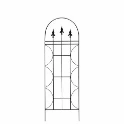 Coupon ⭐ Metal Deer Park Ironworks Steel Finial Trellis - Set Of 4 🎉 -Garden Trellises Shop detailDEER098