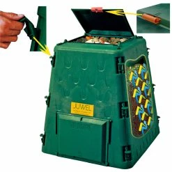 Brand new ✔️ Exaco Compost Bins AeroQuick 77 Gallon Recycled Plastic Compost Bin ⭐ -Garden Trellises Shop detailEX066