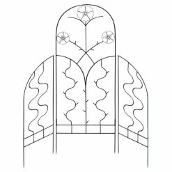 Flash Sale ⌛ Iron Achla Designs Primrose Garden Trellis 🔔 -Garden Trellises Shop detailMA1278
