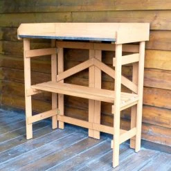 Buy ๐ Wood Potting Benches Merry Products Folding Utility Table And Potting Bench โจ 11 Buy ๐ Wood Potting Benches Merry Products Folding Utility Table And Potting Bench โจ -Garden Trellises Shop detailMP198