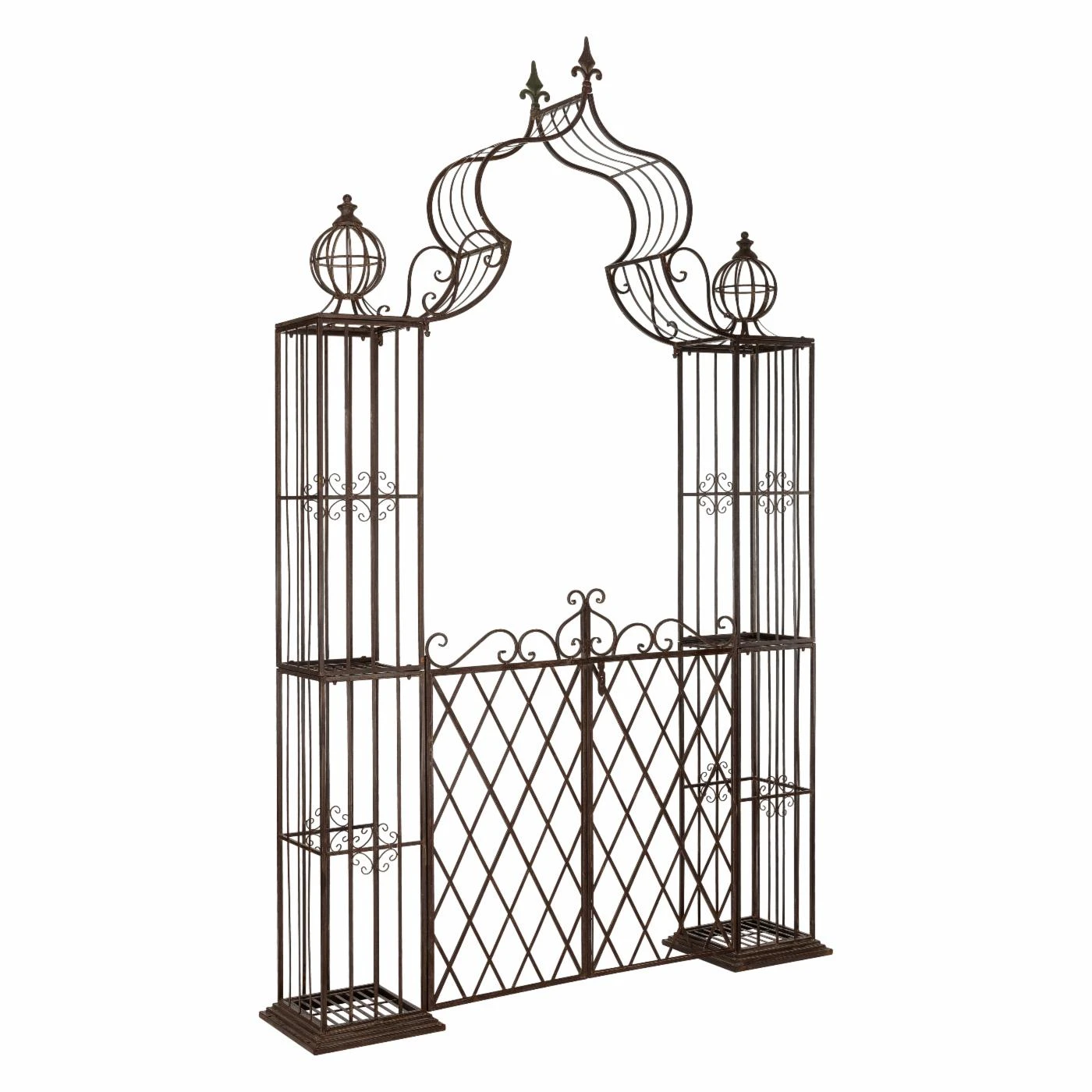 Cheapest π― Arbors Safavieh Beatrix 9 Ft. Gated Iron Arbor β€οΈ 3 Cheapest π― Arbors Safavieh Beatrix 9 Ft. Gated Iron Arbor β€οΈ - Image 3