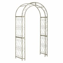 Outlet 𧨠Arbors Safavieh Pagan 7 Ft. Iron Arch π 6 Outlet 𧨠Arbors Safavieh Pagan 7 Ft. Iron Arch π -Garden Trellises Shop detailSAV8096