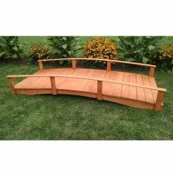 Flash Sale ⭐ A & L Furniture Wood Bridges A And L Furniture Oriental Garden Bridge ✨