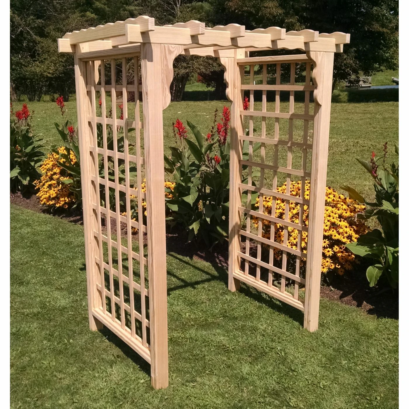 Best deal π A & L Furniture Arbors A & L Furniture Lexington 7 Ft. High Wood Arbor β 1 Best deal π A & L Furniture Arbors A & L Furniture Lexington 7 Ft. High Wood Arbor β