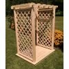 Wholesale 🥰 A & L Furniture Arbors A & L Furniture Covington 7.25 Ft.High Wood Arbor With Deck 🛒