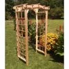 Best Pirce 🔔 A & L Furniture Arbors A & L Furniture Madison 7 Ft. Cedar Arbor 👏