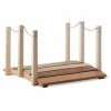 New ⌛ Wood Bridges All Things Cedar Gnome Garden Bridge With Rails ⌛