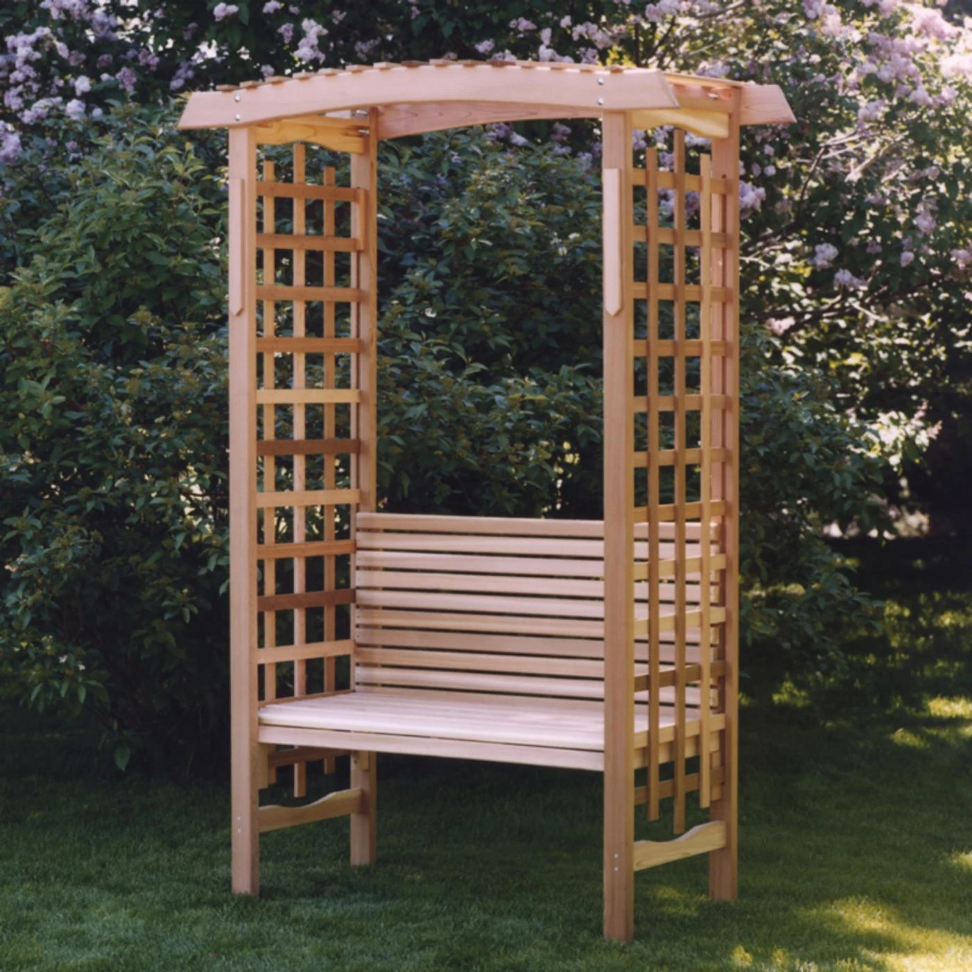 Brand new โ Arbors All Things Cedar Garden Arbor With Bench ๐ 1 Brand new โ Arbors All Things Cedar Garden Arbor With Bench ๐
