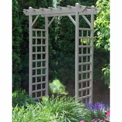 Best deal 🛒 Arbors Dura-Trel Providence 7-ft. Vinyl Pergola Arbor - Mocha ✨