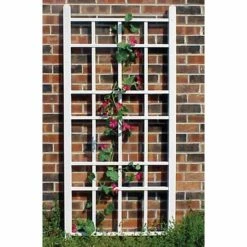 Cheap ✨ Dura-Trel Cottage 5.5-ft. White Vinyl Wall Trellis ✨