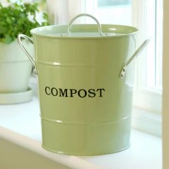 Outlet โ Exaco Kitchen Compost Bins 2-n-1 Apple Green Compost Bucket ๐