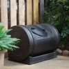 Cheapest 🧨 Compost Tumblers Good Ideas 52 Gallon Compost Wizard Jr. Recycled Plastic Compost Tumbler - Black ❤️