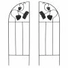 Discount 😍 Iron Achla Designs Sunflower Garden Trellis Side Panel - Set Of 2 🔔
