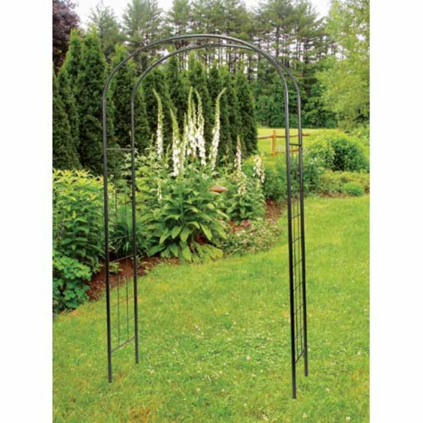 Flash Sale ❤️ Minuteman International Arbors Achla Designs Monet 8.25-ft. Iron Arch Arbor 🎁