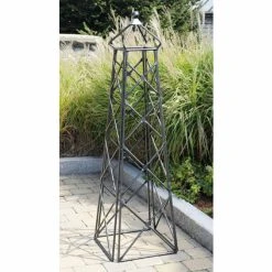 Cheapest ✨ Minuteman International Achla Designs 5.5-ft. Square Iron Country Cottage Obelisk Trellis ❤️