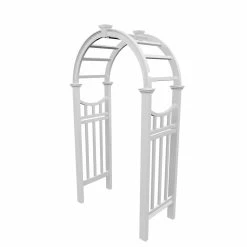 Coupon ⌛ New England Arbors Arbors Vita Vienna 7.5-ft. Vinyl Arch Arbor 😉