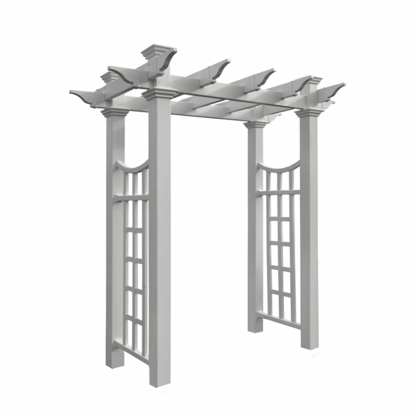 Deals ✔️ New England Arbors Arbors Vita Fairfield Deluxe 7.75-ft. Vinyl Pergola Arbor ✨ 1 Deals ✔️ New England Arbors Arbors Vita Fairfield Deluxe 7.75-ft. Vinyl Pergola Arbor ✨