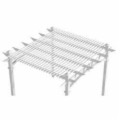 New 👏 New England Arbors Arbor Accessories Vita Venetian Shade Kit For Pergola 😉