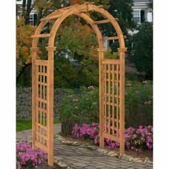 Brand new ✨ New England Arbors Arbors Vita Rosewood Pergola Arbor 😀
