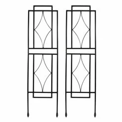 Top 10 🎁 Steel Sunnydaze Decor 30 In. Contemporary Garden Trellis - Set Of 2 ✨