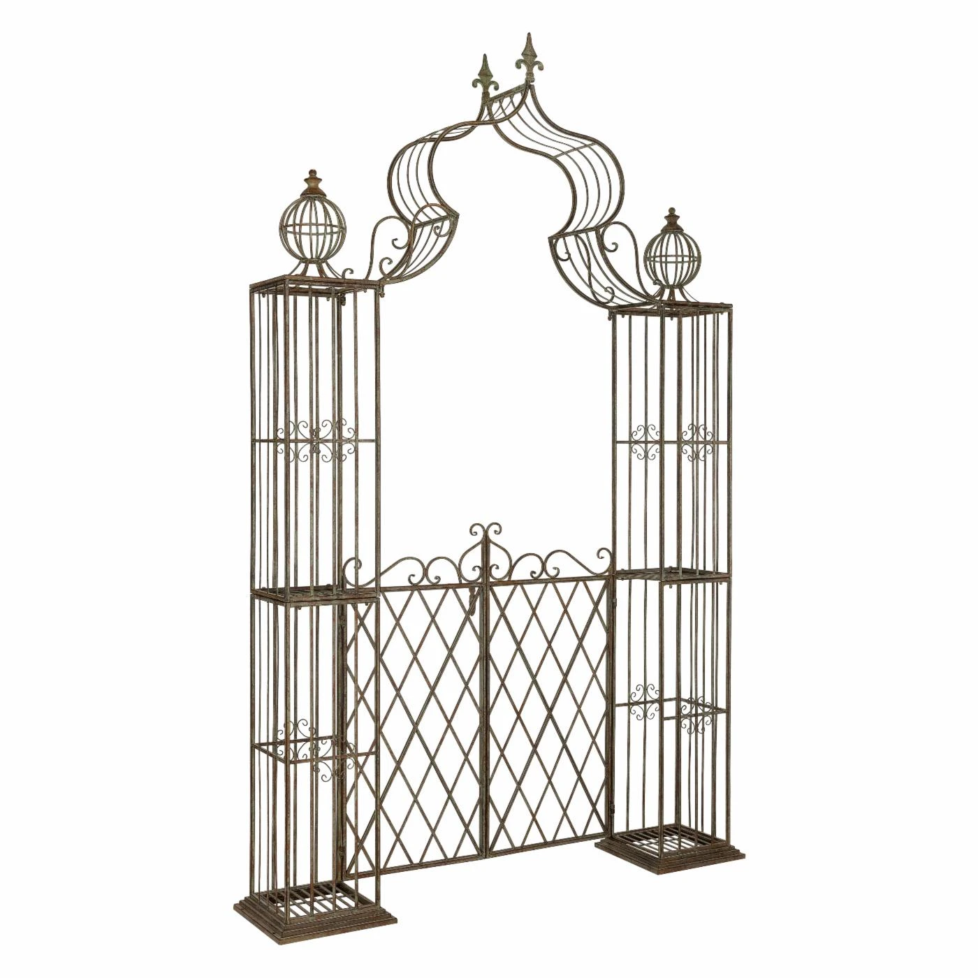 Cheapest π― Arbors Safavieh Beatrix 9 Ft. Gated Iron Arbor β€οΈ 1 Cheapest π― Arbors Safavieh Beatrix 9 Ft. Gated Iron Arbor β€οΈ