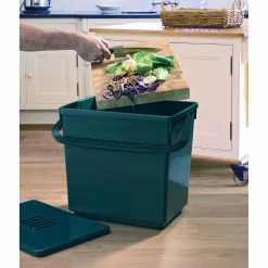 Top 10 ❤️ Kitchen Compost Bins Garland Jumbo 8 Gallon Odor-Free Recycled Plastic Composter Caddy 👍
