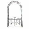 Brand new 👍 Arbors Tierra Garden Rosetta Garden Arch With Gate 😀