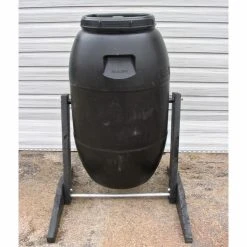 Budget ⭐ Upcycle Products Compost Tumblers Upcycle 55 Gallon Plastic Compost Tumbler ✔️