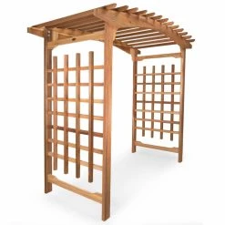 Promo 🎉 Arbors HN Outdoor Muirfield Pagoda Wedding Arbor ⌛ -Garden Trellises Shop scaleATC134