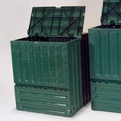 Buy ⭐ Compost Bins Exaco Eco King 400 Recycled Plastic 110-gal. Medium Compost Bin ⭐ -Garden Trellises Shop scaleEX200