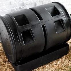Best Pirce 😉 Compost Tumblers Good Ideas Compost Wizard Dueling Tumbler 🧨 -Garden Trellises Shop scaleGID090